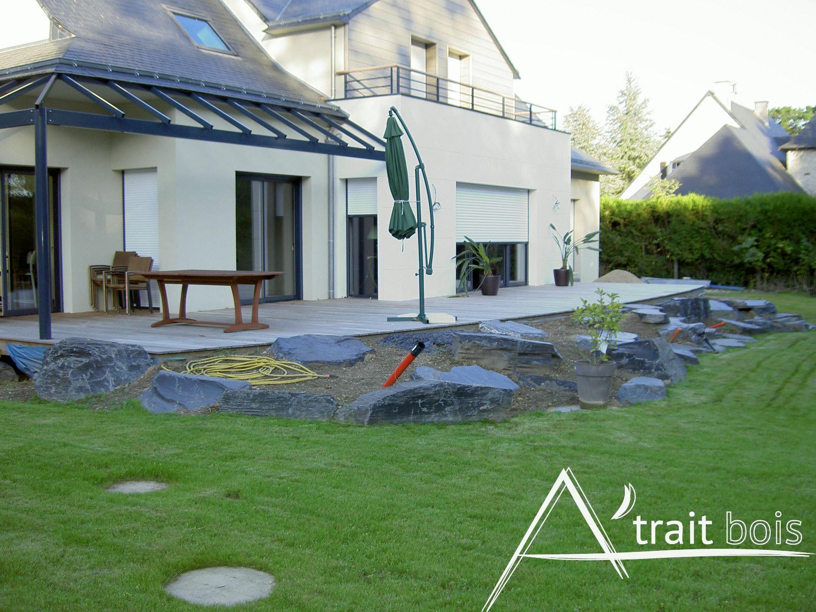Conception Et Fabrication De Terrasse En Bois A Trait Bois 49