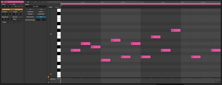 seq and arp presets