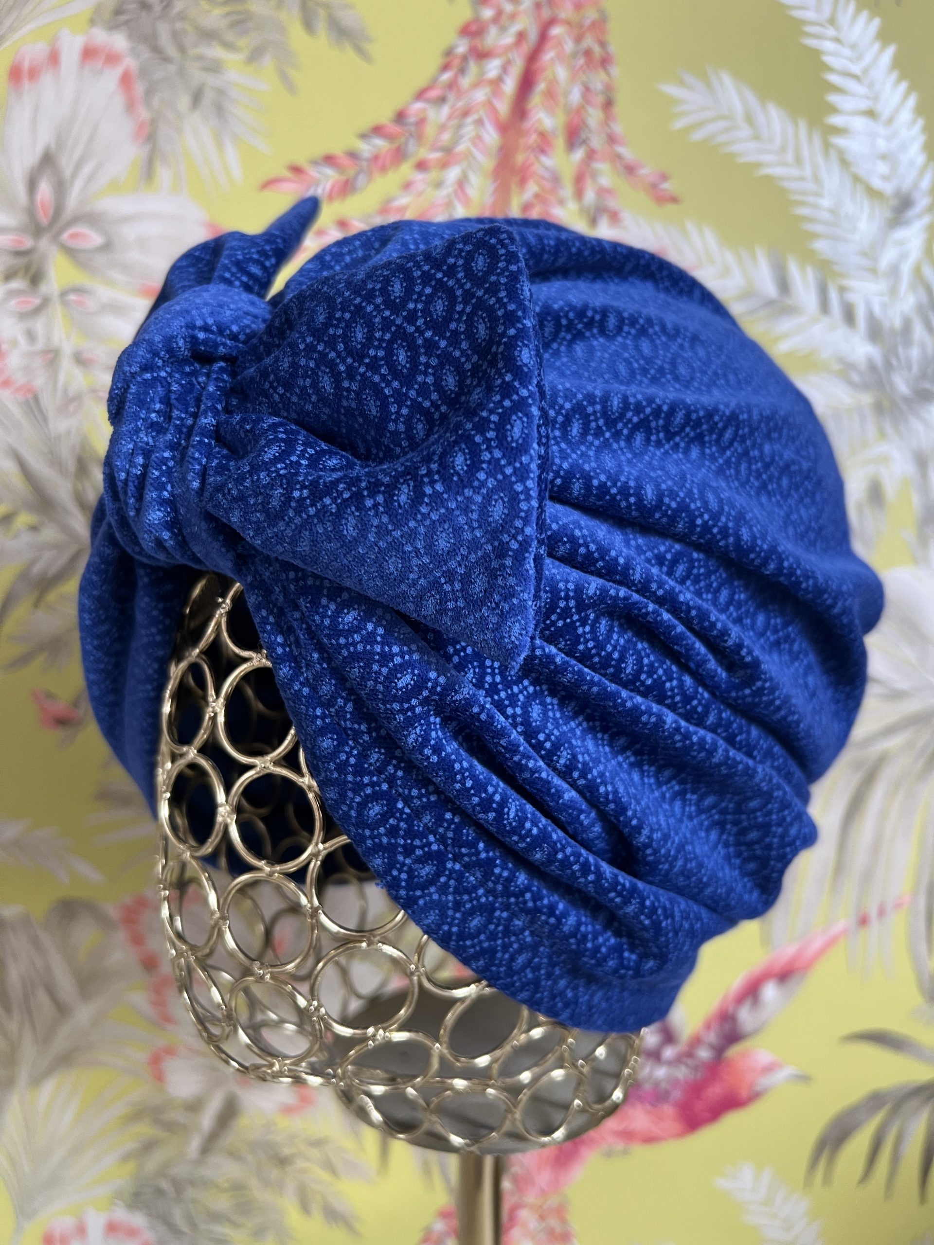 Majorelle Blue knot