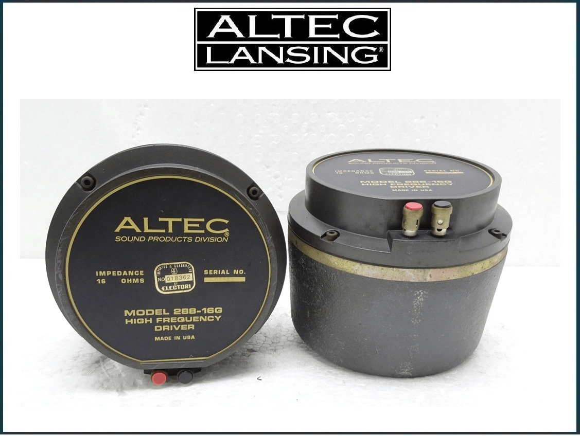ALTEC アルテック 288-16G アルテック ドライバー ペア ドライバー