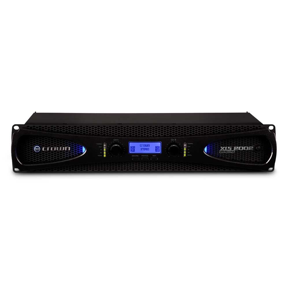 Crown XLS-2002 Amplificador de Potencia de 2 Canales