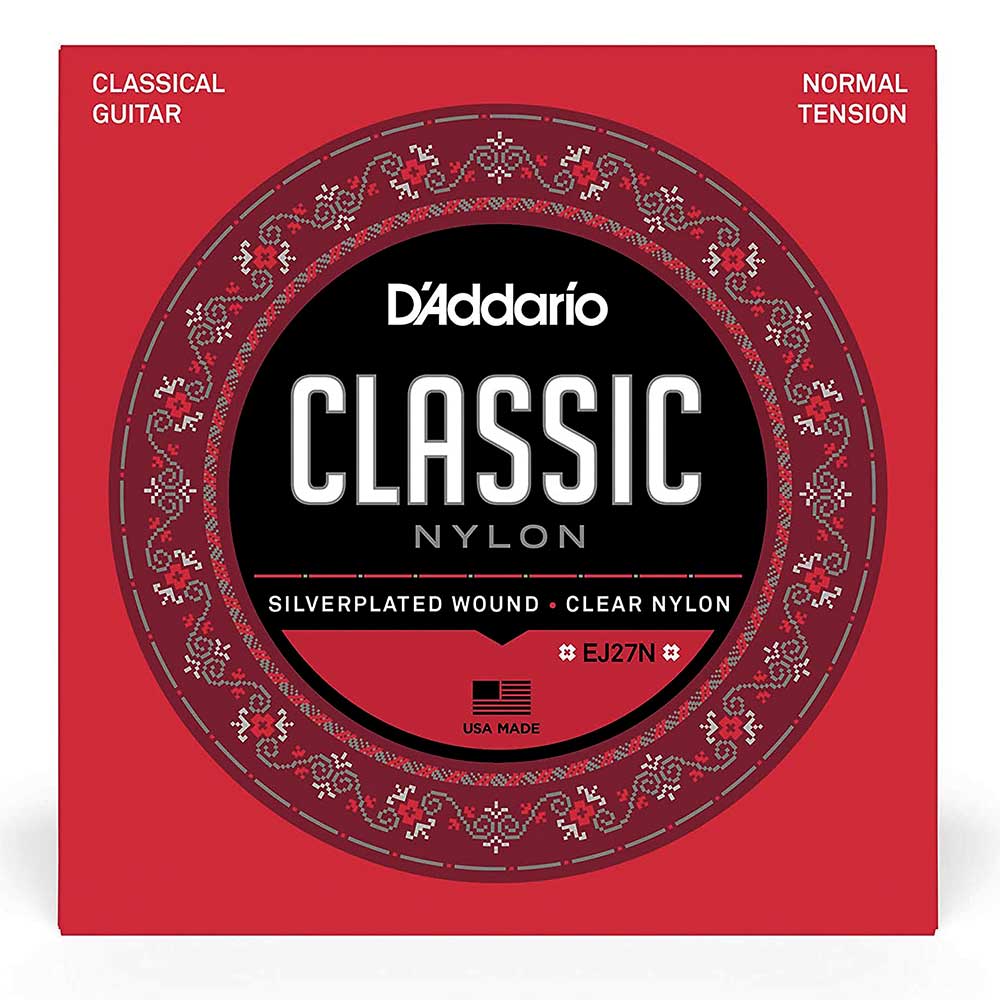 DADDARIO EJ27N Cuerdas de Nylon para Guitarra Clásica