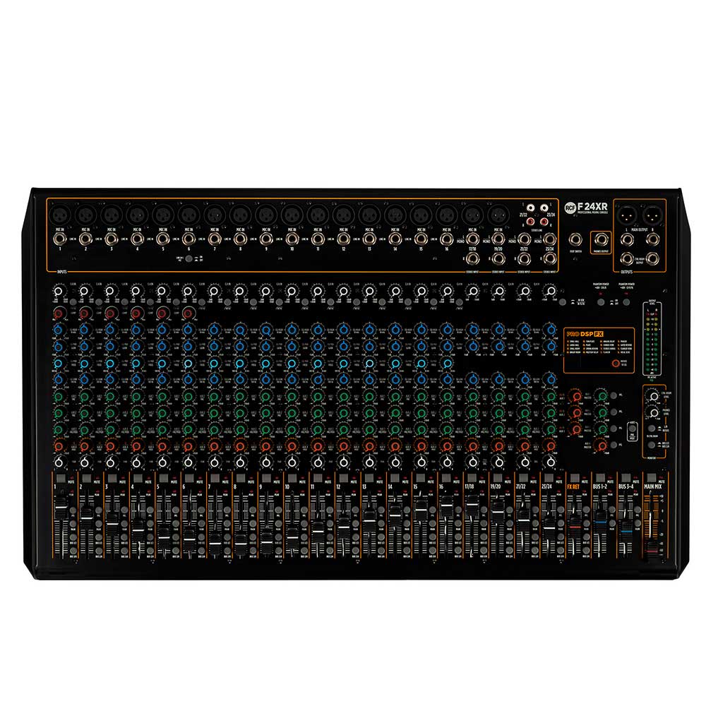 RCF F 24XR Mezcladora Analógica de 24 Canales