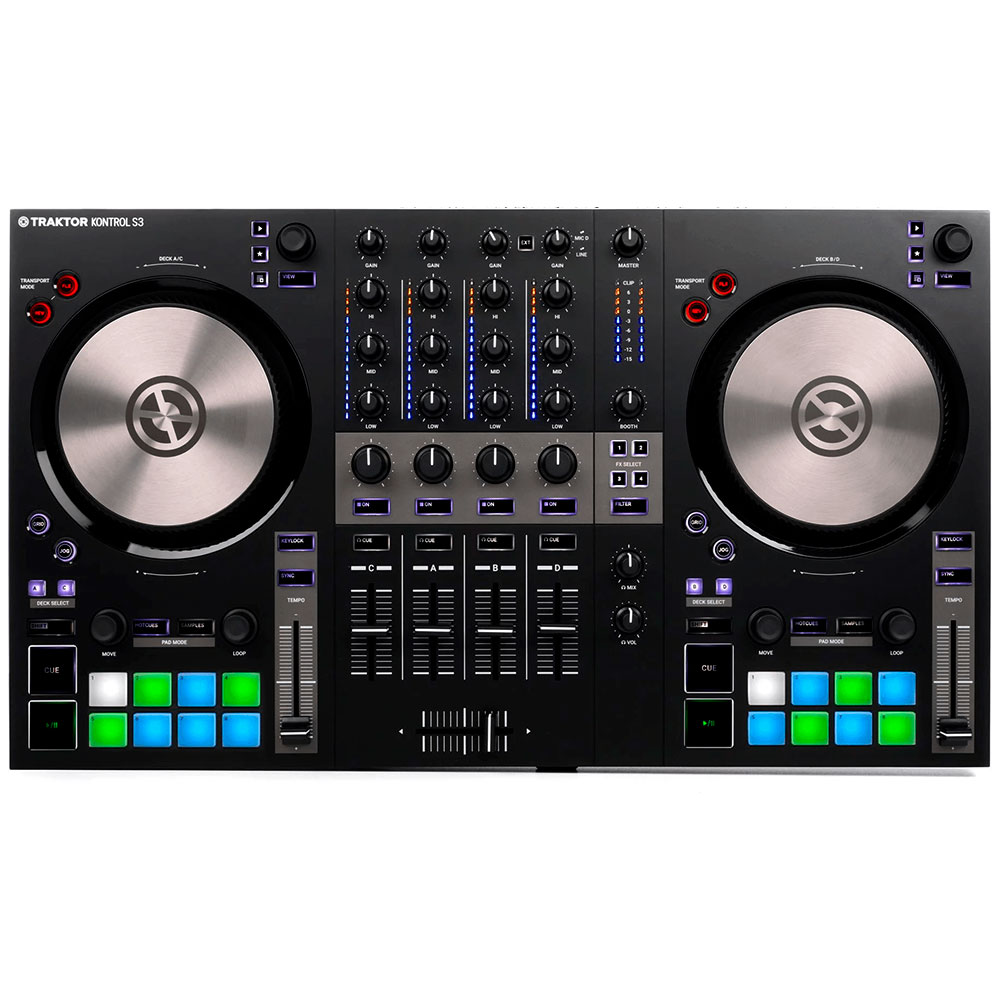 Native Instruments Traktor Kontrol S3 Controlador DJ de 4 canales
