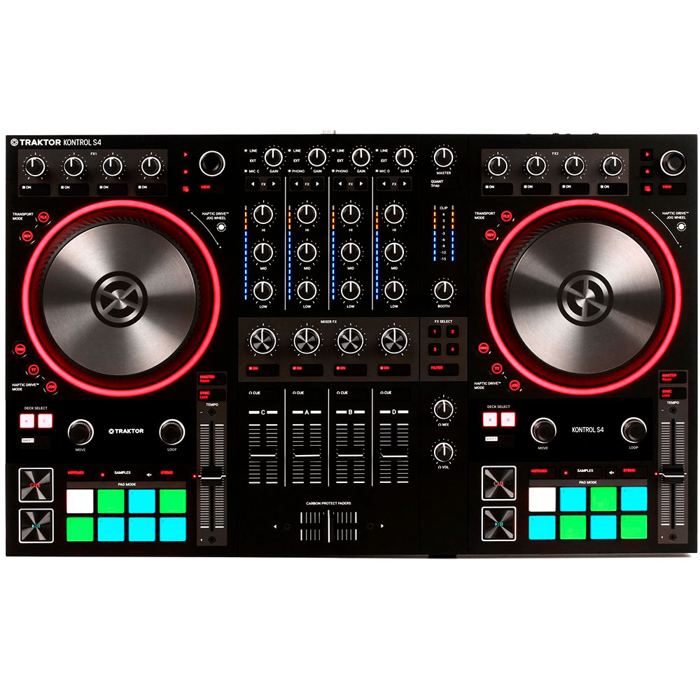 Native Instruments S4 MK3 Controlador de DJ de 4 canales