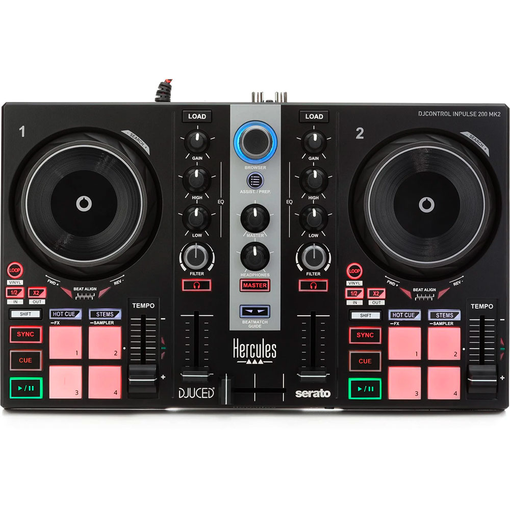 Hercules DJControl Inpulse 200 mk2 Controlador DJ