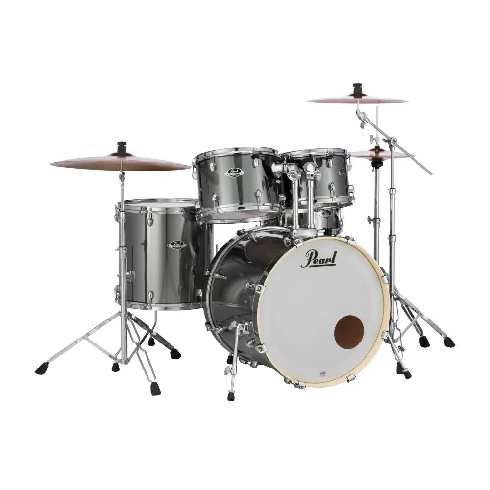 Pearl EXX725SP/C #21 Batería acústica de 5 piezas Smokey Chrome