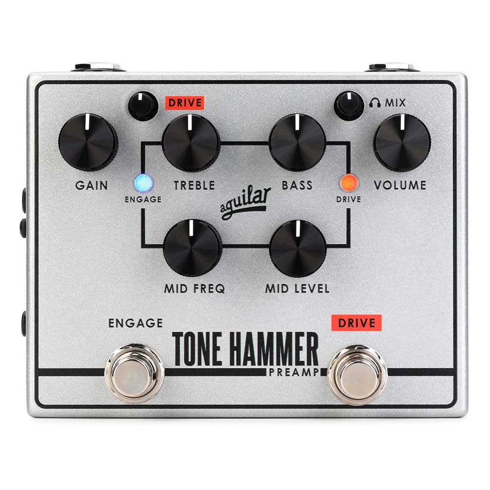 Aguilar THPREPEDAL Pedal de efecto Tone Hammer Preamp V2