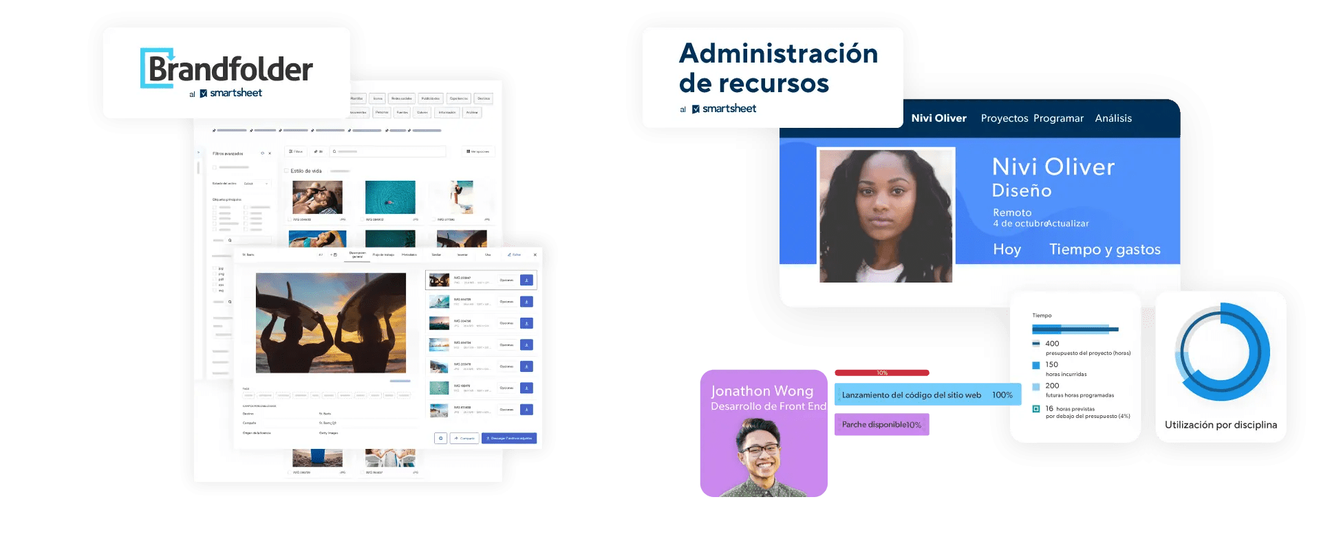Smartsheet - Landing - 7 platform page product section ES 0