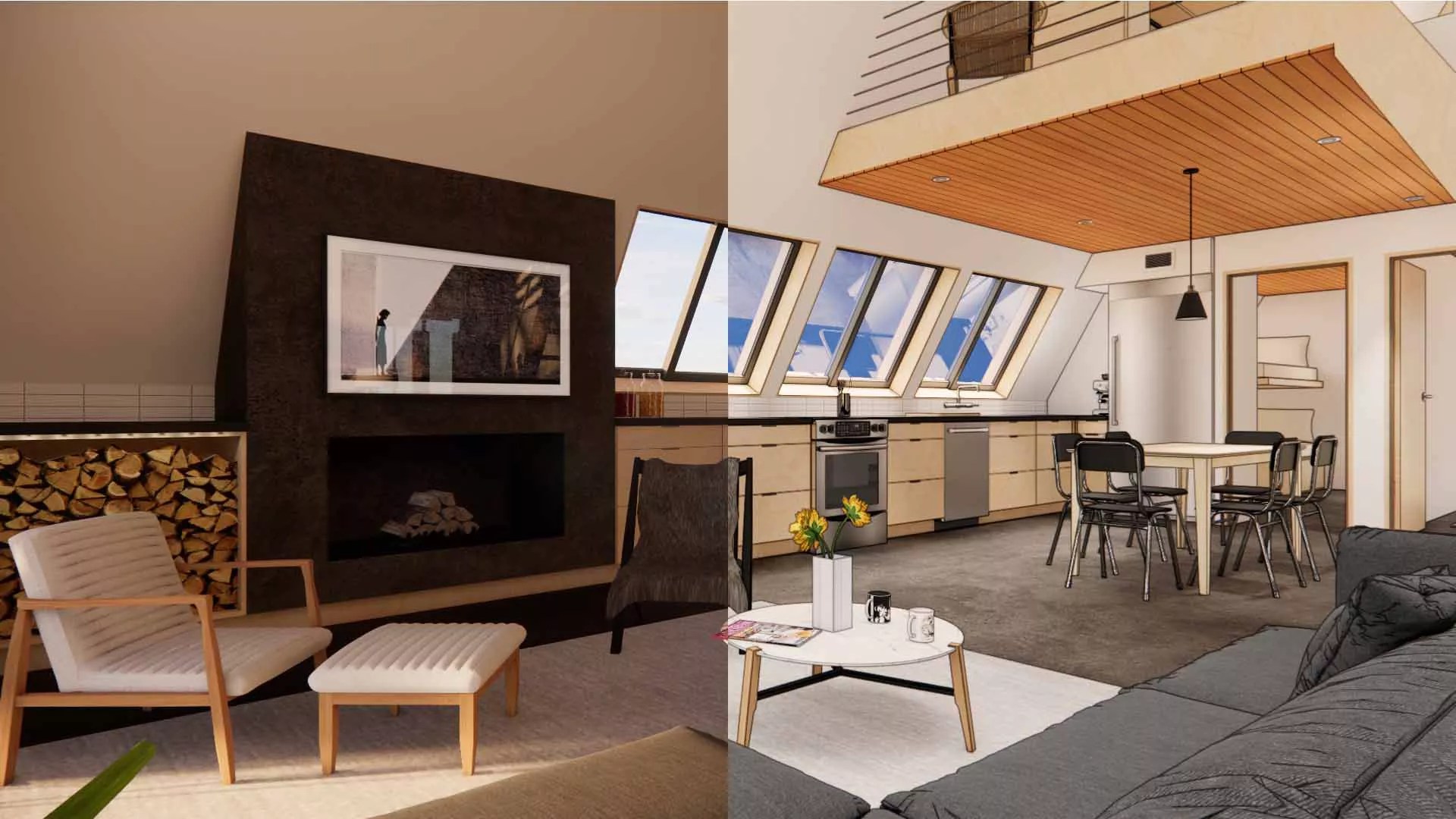 Daniel Brown side by side Enscape rendering 1