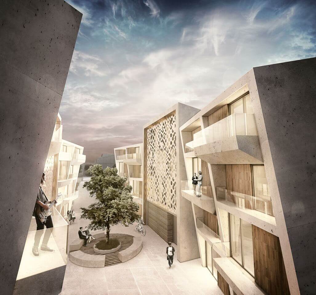 Architectural Rendering Exterior Visualizations Aunar 3d