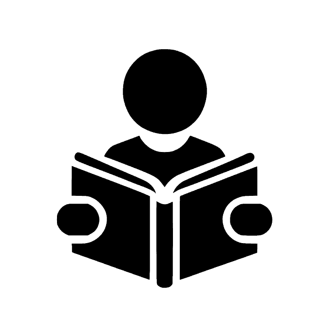 Timothy Finder icon showing a reader
