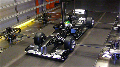 F1 Technique The Model Cars Used For Wind Tunnel Testing