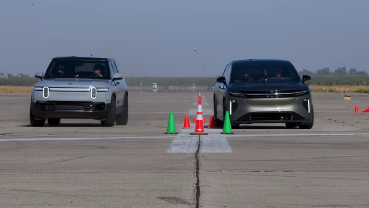 Το Lucid Gravity ή το Rivian R1S είναι ταχύτερο σε επιτάχυνση, φρένα και στρίψιμο