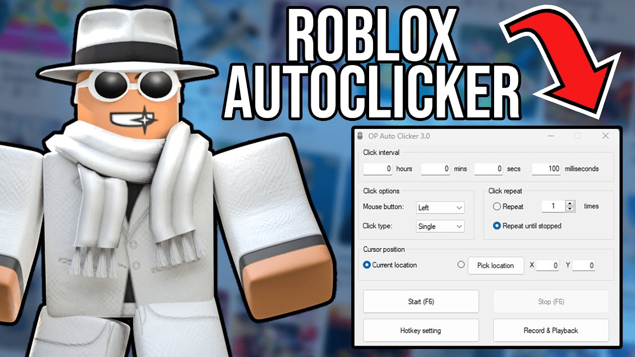 Auto Clicker For Roblox Games Settings And Safety Tips 2026 Image 