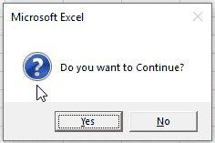 How To Create Message Box With Yes No Responses In Vba - Premium Nature Image Gallery - Desktop