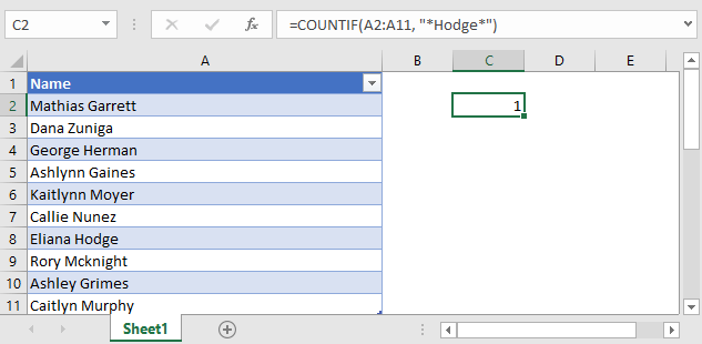 For example, to count the . Count Cells That Contain Specific Text In Excel Google Sheets Automate Excel