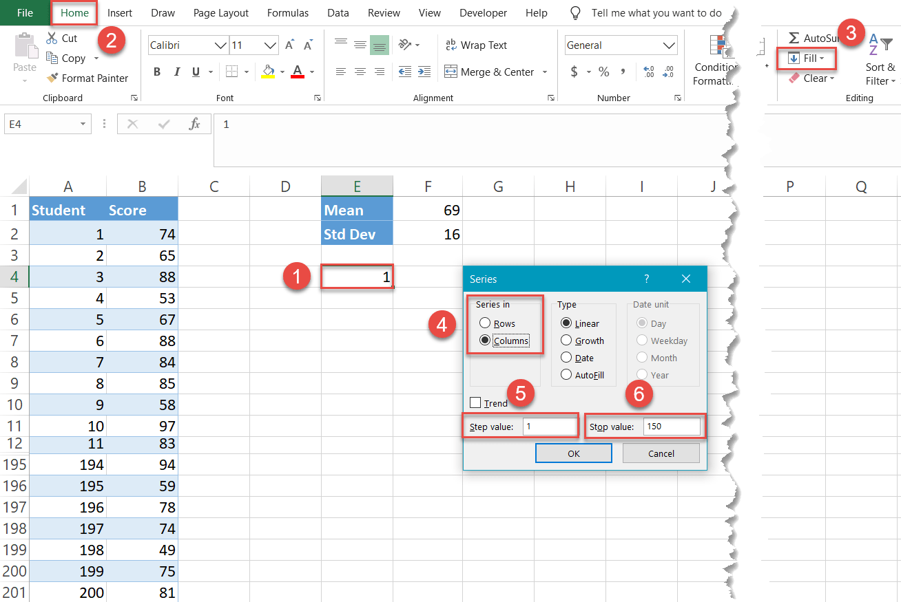 How to Create a Normal Distribution Bell Curve in Excel (7) How to Create a Normal Distribution Bell Curve in Excel (7)