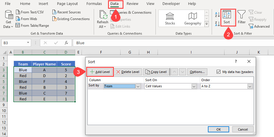 sort multiple columns with formula excel google sheets