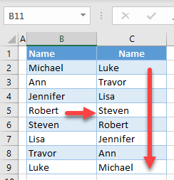 Should you need to import data from another spreadsheet in google sheets, you can do it a couple of ways. How To Reverse The Order Of Data In Excel Google Sheets Automate Excel