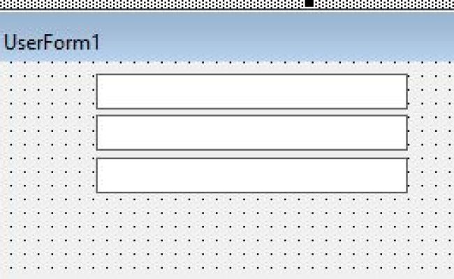 How To Use VBA Controls In UserForms - Automate Excel