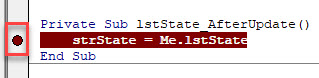 VBA Listbox - Selected Item (7) VBA Listbox - Selected Item (7)