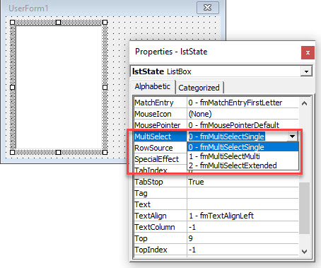 VBA Listbox - Selected Item (3) VBA Listbox - Selected Item (3)