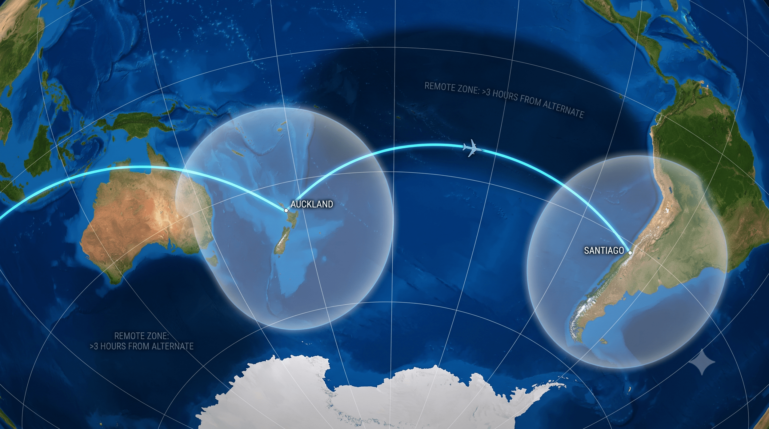 Remote Flight Paths: How Far From Land Can Airliners Really Fly?