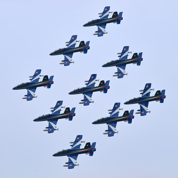 Frecce Tricolori a Ghedi