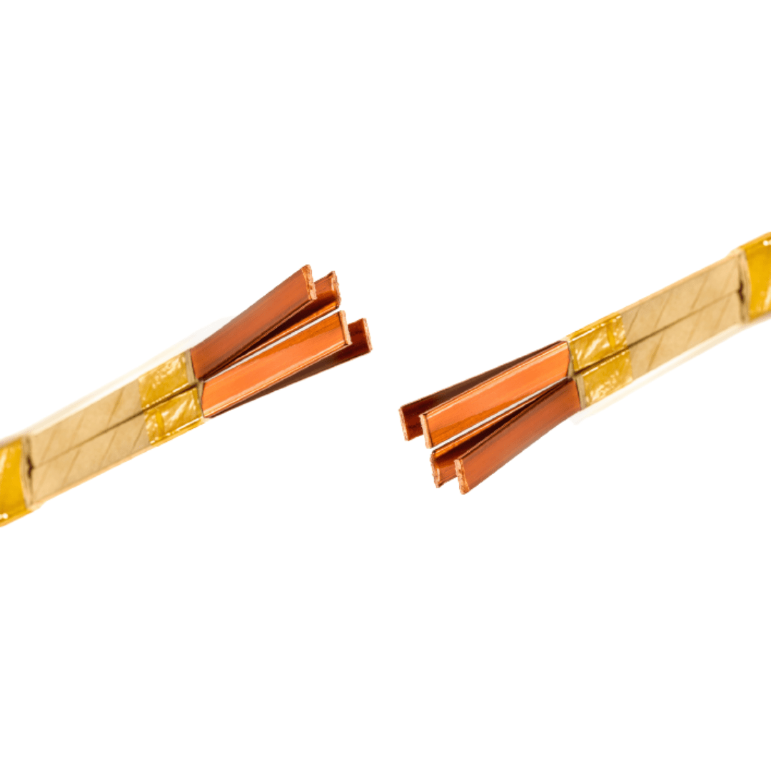 Triple Bunched Copper Strips