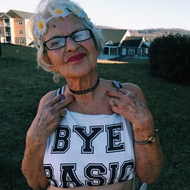 I was watching mamma mia last night (it seems there was a sporting event of some kind taking up the airwaves.) and i was singing along at the top of my lungs with meryl streep and abba: This 86-Year-Old Grandma Shows You Are Only As Old As You Feel