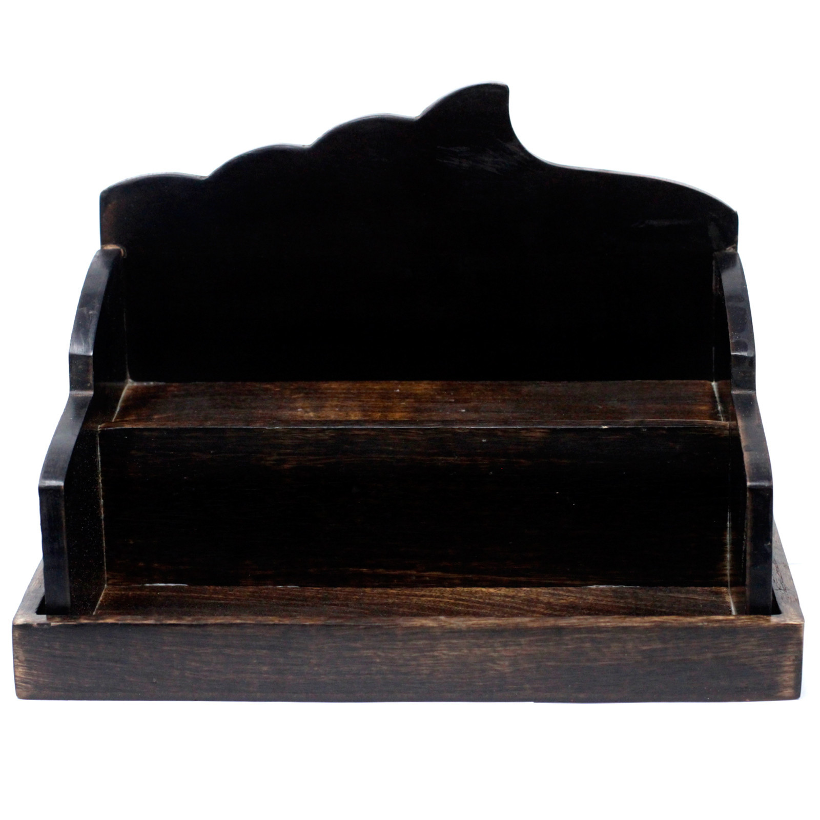 Bij betaalbarekralen vind je de mooiste houten, fluwelen en brass metalen sieraden displays. Mangohouten Mini Display Unit - AWGifts Nederland