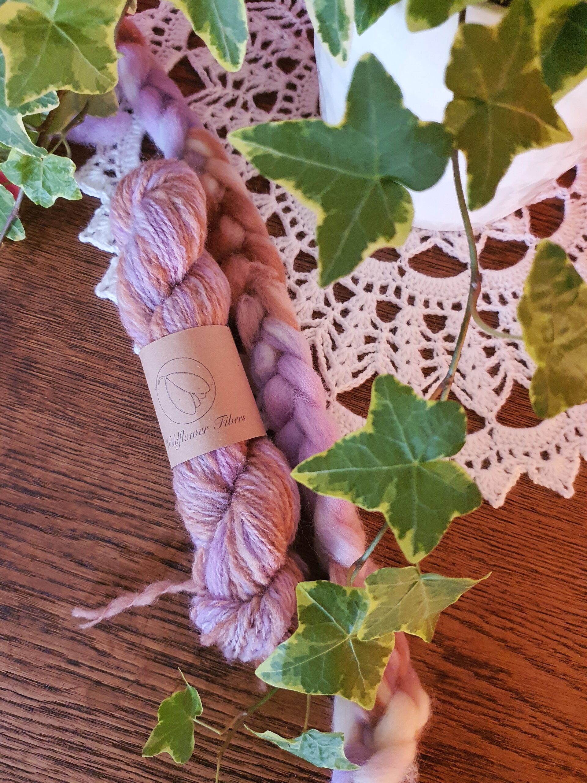 My First Handspun Yarn