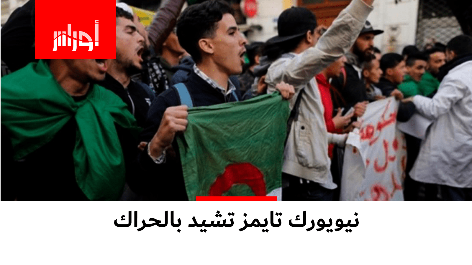 هذا ما قالته صحيفة نيويورك تايمز الأمريكية عن الحراك الجزائري