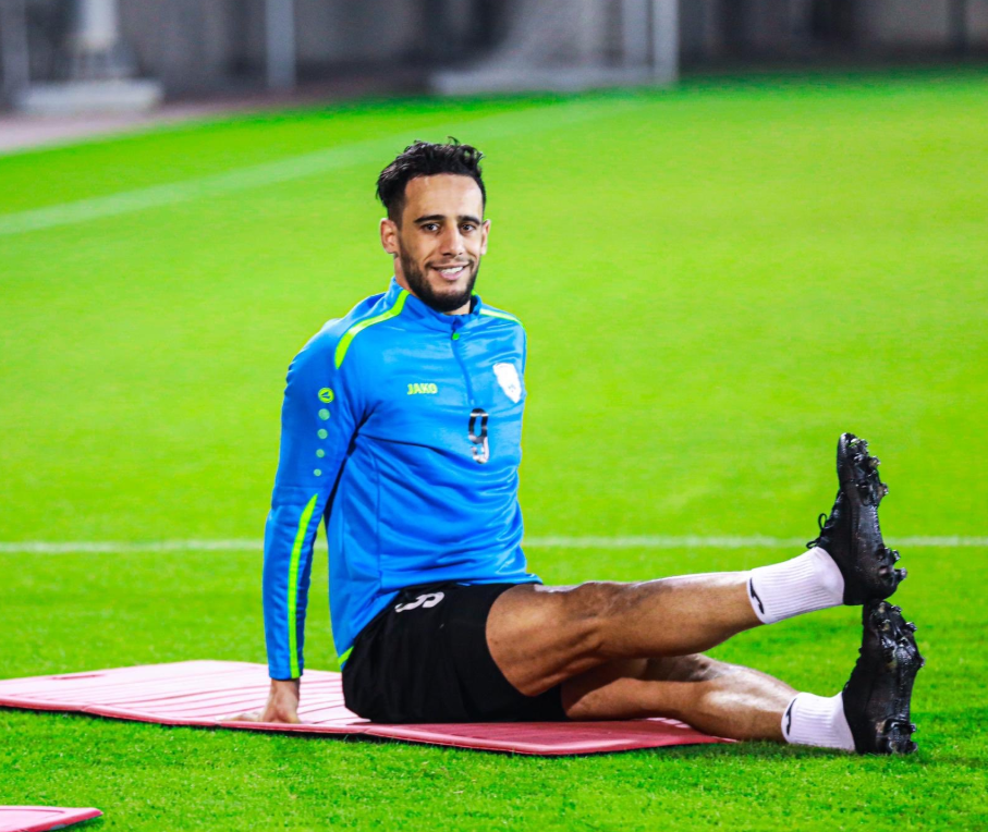 محمد بن يطو مهاجم نادي الوكرة القطري.