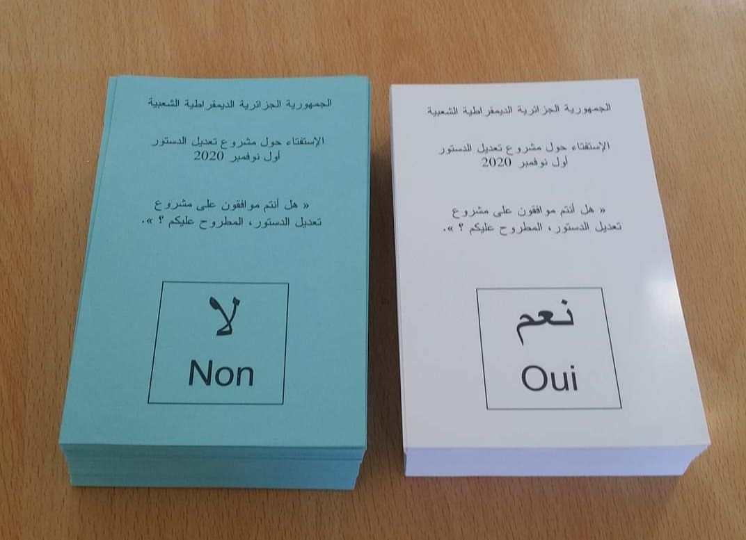 13,03 % نسبة المشاركة في الاستفتاء على الثانية زوالا