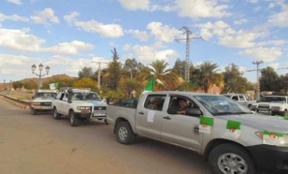الشناشن بولاية تندوف تستقبل أول مكتب تصويت متنقل