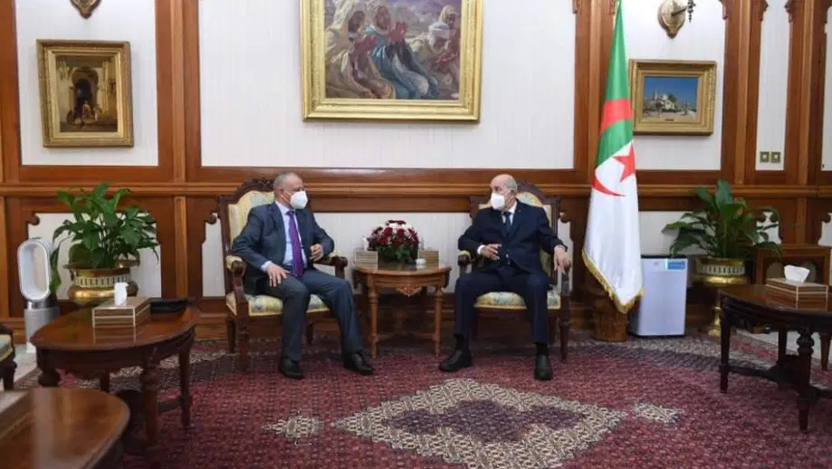 بالفيديو| تبون يستقبل بن قرينة للتشاور حول الحكومة