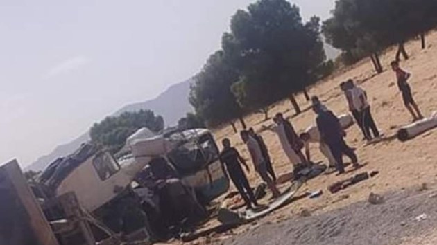 ارتفاع حصيلة ضحايا المجزرة المرورية بالنعامة