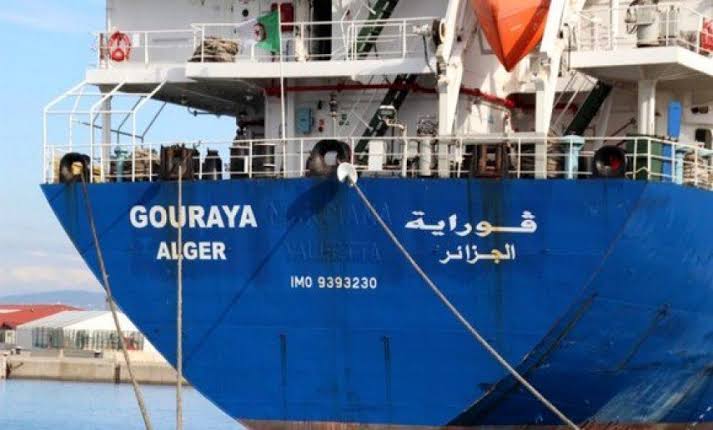 وصول أولى سفن الخط التجاري البحري بين الجزائر وموريتانيا