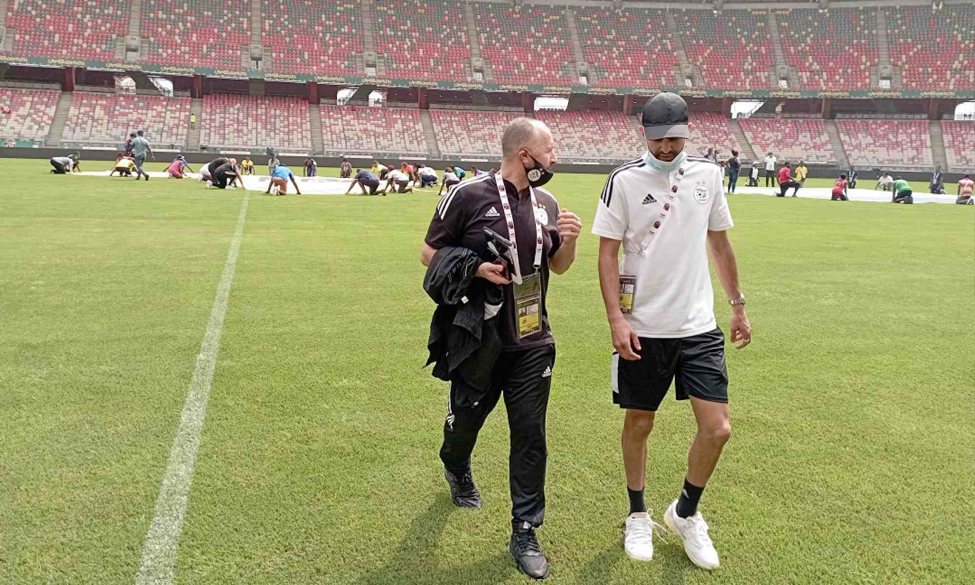 بالفيديو.. هذه حالة أرضية ملعب جابوما قبل أسبوع من المباراة الفاصلة