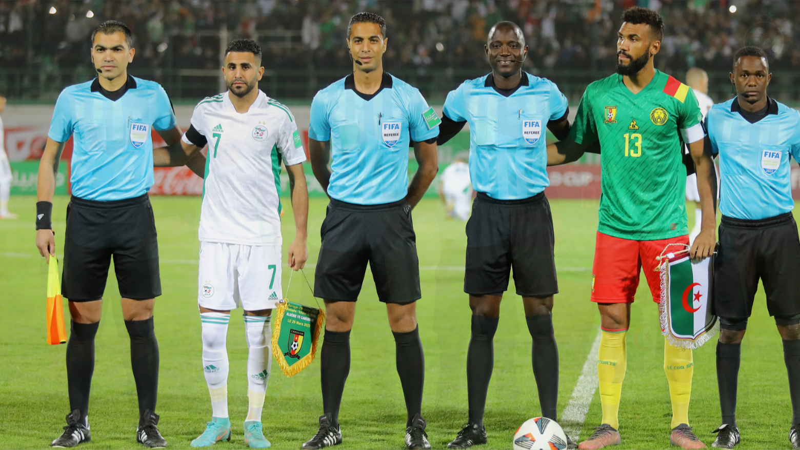 المنتخب الجزائري وجها لوجه مع المنتخب الكاميروني شهر جوان المقبل