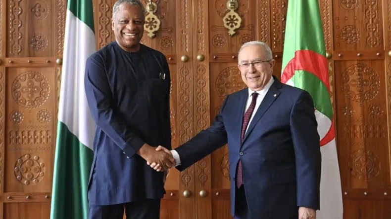 وزير الشؤون الخارجية يستقبل نظيره النيجيري