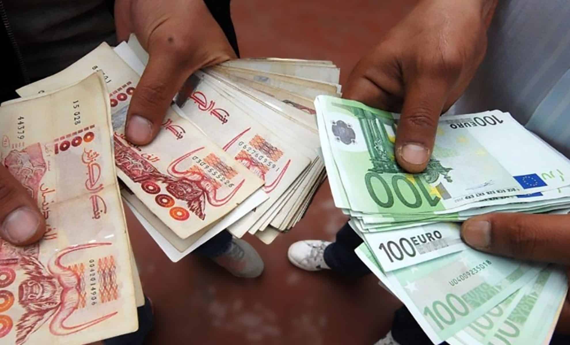 أسعار اليورو في السوق الموازية بالجزائر اليوم