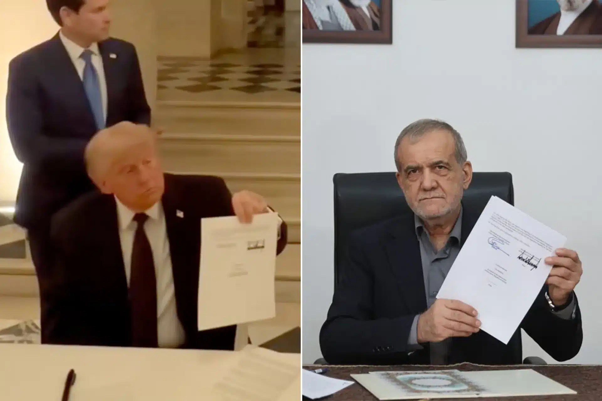 إيران وواشنطن توقعان الاتفاق إلكترونيا ووزير الحرب يهدد بالعودة إلى القصف إذا لم تلتزم طهران