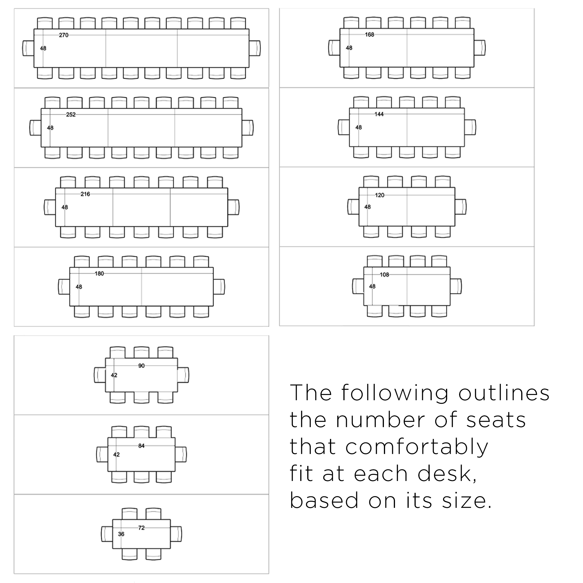 Size C Pupils Rectangular Table - High Resolution Gradient Photos for Desktop