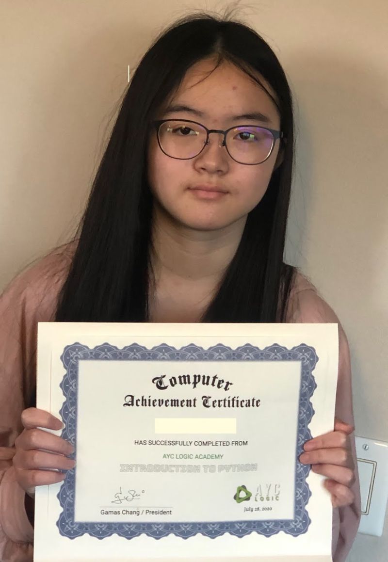 Congratulation For Graduating Python Level 1 American Young Coder Ayc - Ultra HD Gradient Image - High Resolution