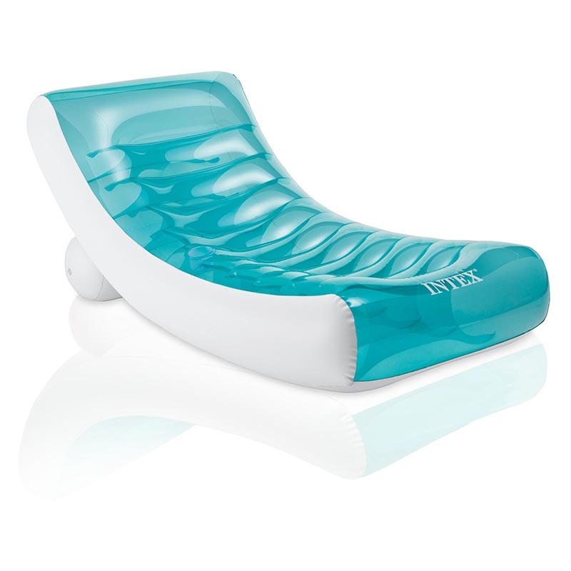 Intex Fauteuil De Piscine Gonflable Adulte Glossy 137 X 122 Cm Couleur Aleatoire Achat Vente Matelas Gonflable Cdiscount