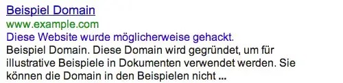 Google warnt vor gehackten Webseiten