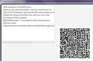 Use our south africa travel guide to find the best safaris, plan a perfect itinerary, and find the best things to do in cape town or johannesburg. Generate A Live Qr Code While You Are Typing B4x Programming Forum
